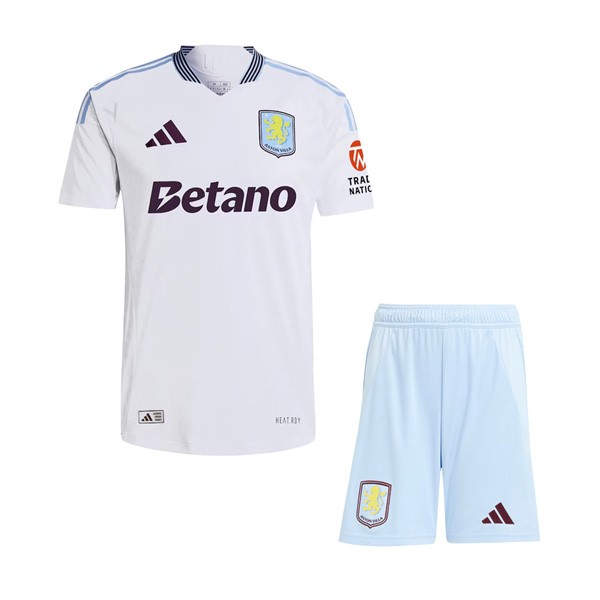 Camiseta Aston Villa Segunda Equipación Niño 2024/2025